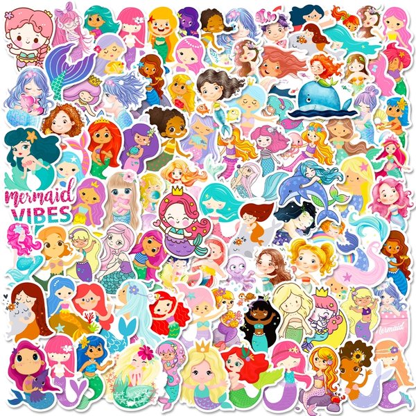 Mermaid Sticker Pack of 10