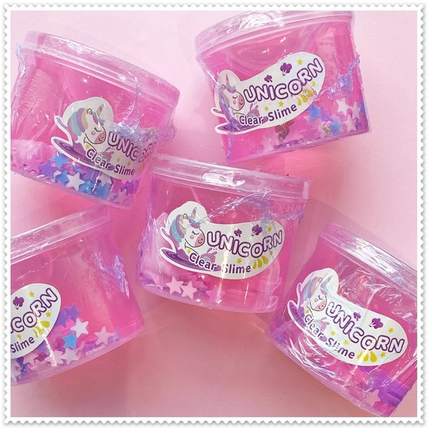 Unicorn Confetti Mini Pink Slime