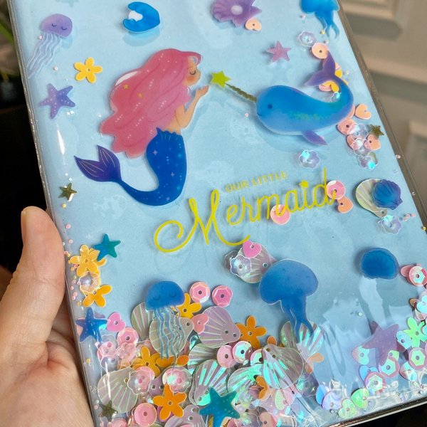 Mermaid Confetti Planner Notebook