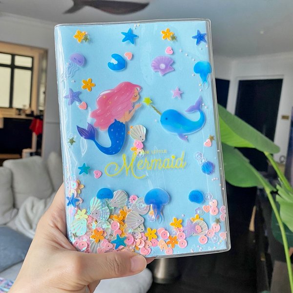Mermaid Confetti Planner Notebook