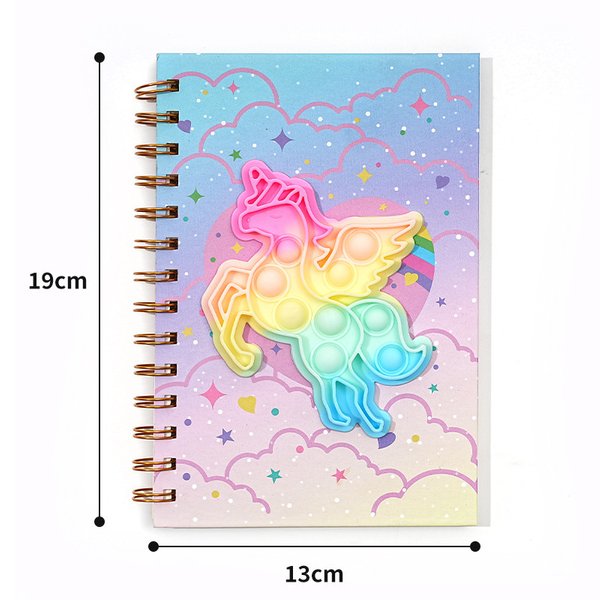 Flying Unicorn Popit Notebook 