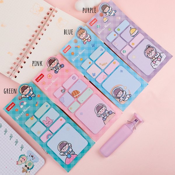 Adorable Astronaut Sticky Note Pack