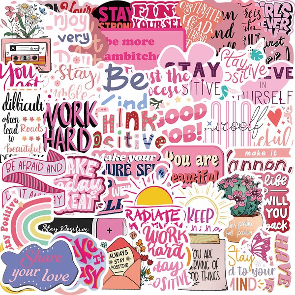 Motivational Quotes Sticker Pack of 10