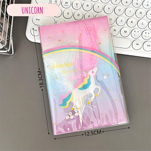 Unicorn Confetti Planner Notebook