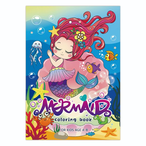 Unicorn/Mermaid Coloring Book