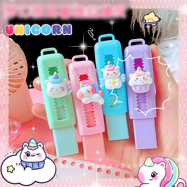 Unicorn Candypop Retractable Eraser
