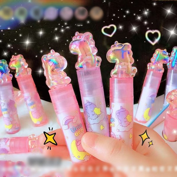 Holographic Cystal Unicorn Lipstick Eraser