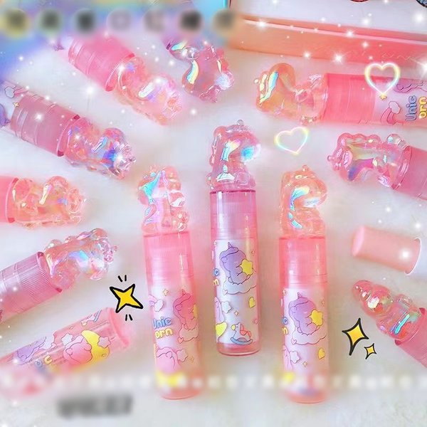 Holographic Cystal Unicorn Lipstick Eraser