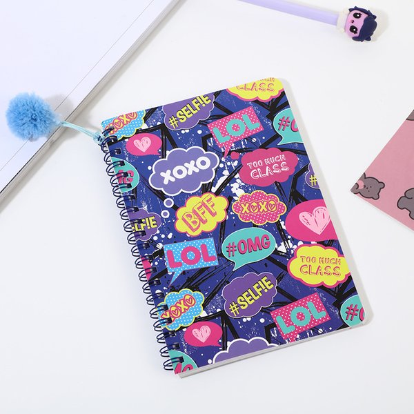 Playful Quotes Ring Notebook
