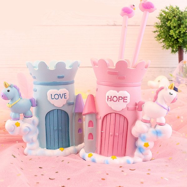 Unicorn Castle Stationery Holder
