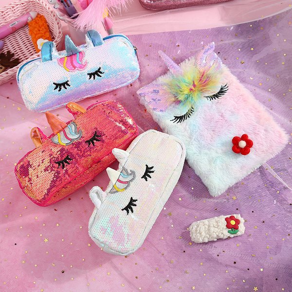 Unicorn Sequin Pen/Cosmetic Pouch
