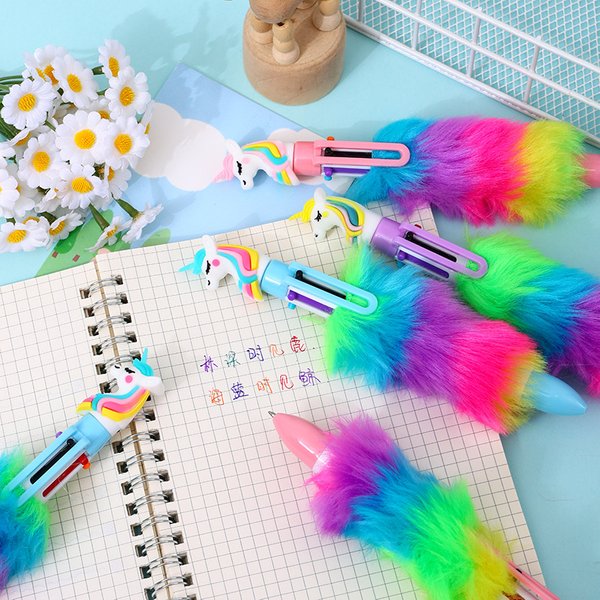 Rainbow Mane Unicorn Pen