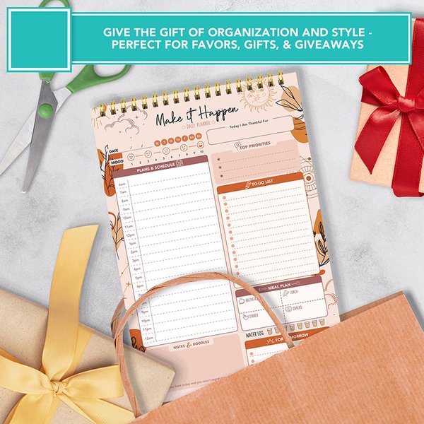 Make it Happen Daily Planner (Rosy)