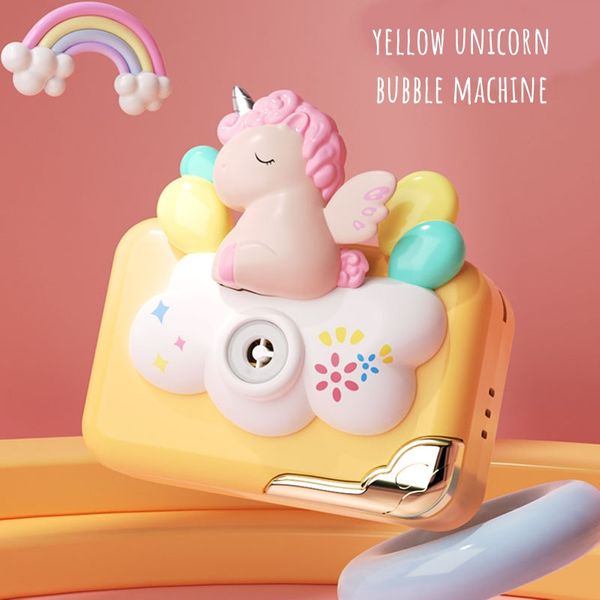 Unicorn Camera Bubble Machine