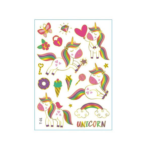 Unicorn Temporary Tattoo (Love)