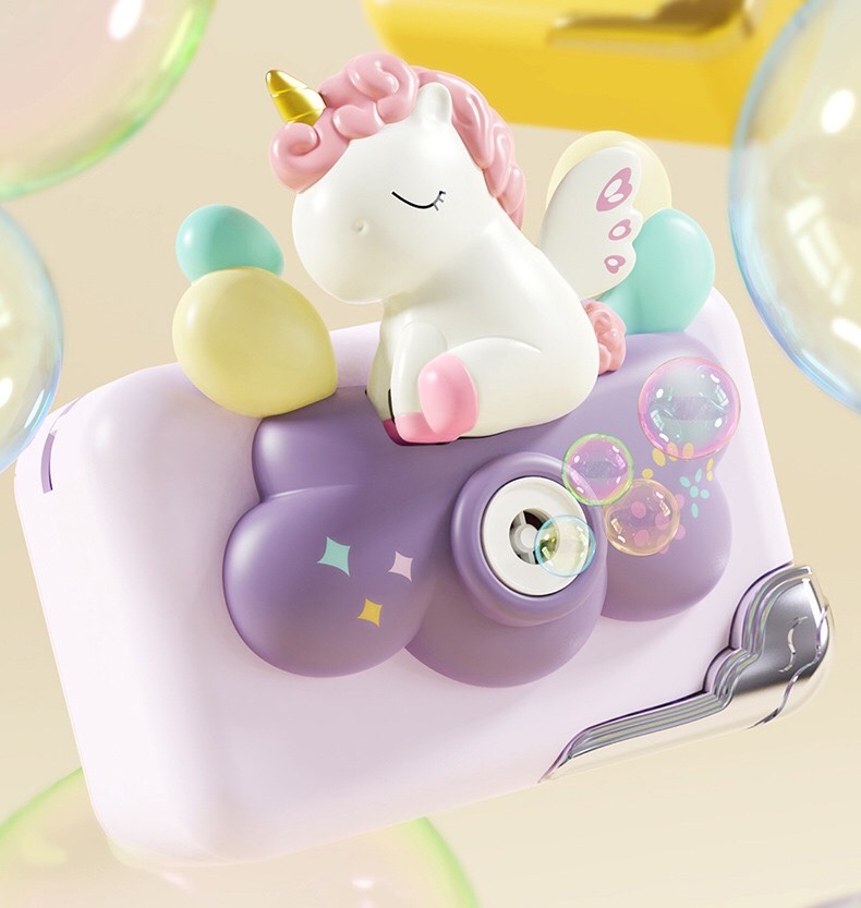 Unicorn Camera Bubble Machine Chasing Unicorns