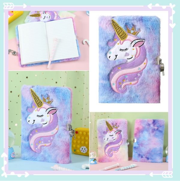 Unicorn Woolly Wonderland A5 Notebook