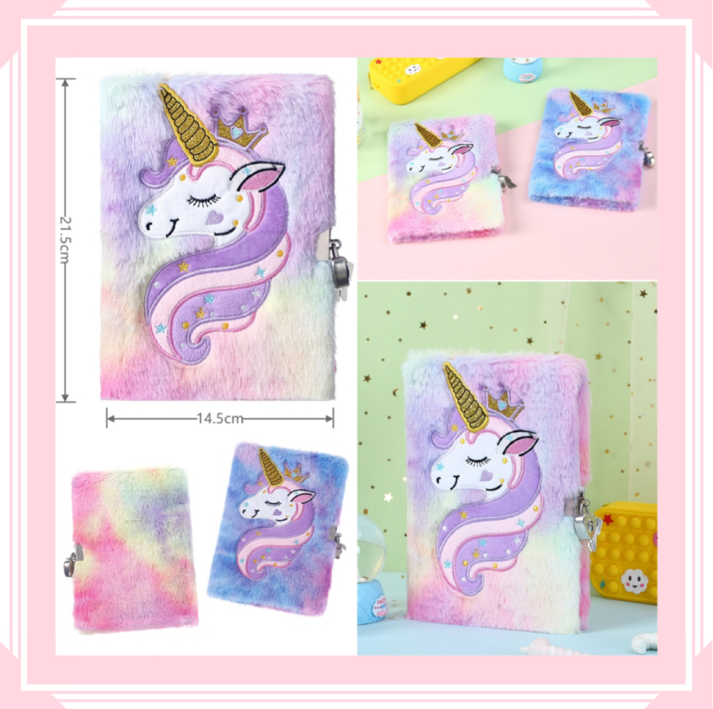 Unicorn Woolly Wonderland A5 Notebook Chasing Unicorns