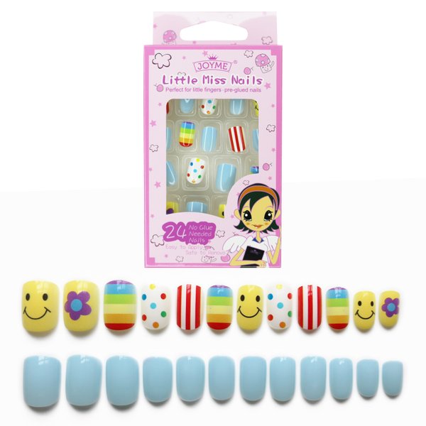 Smiley Press-on Manicure Set