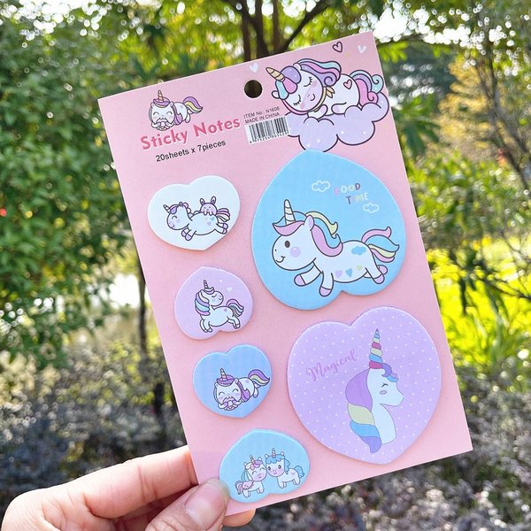 Unicorn Adorable Sticky Note Pack
